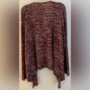 Maroon cardigan